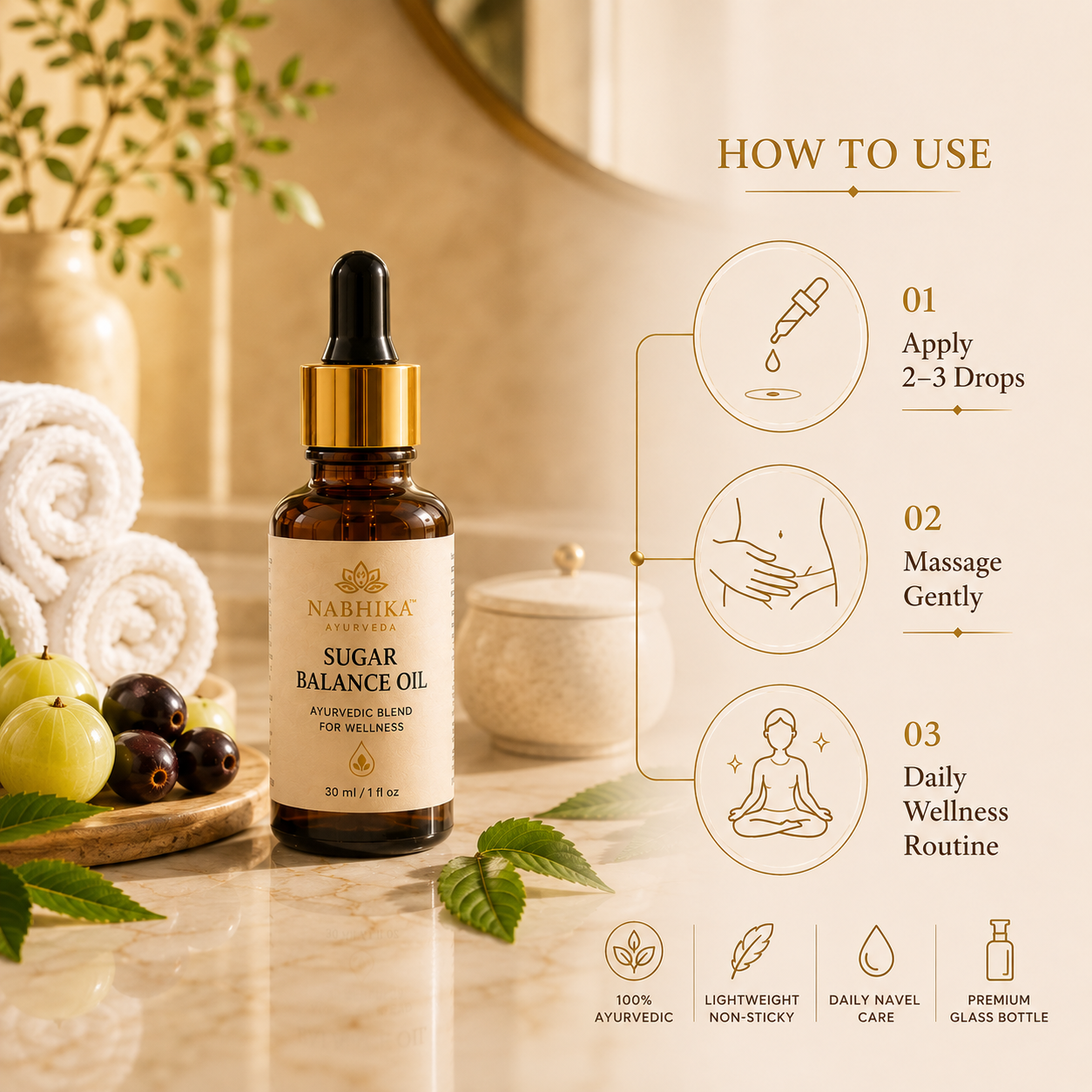 NABHIKA™ Sugar control Oil